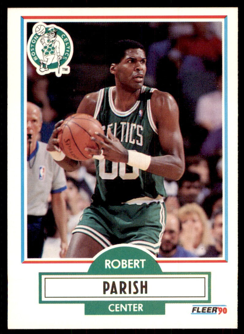 1990-91 Fleer Robert Parish Basketball Cards. #13