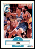 1990-91 Fleer Cards. J.R. Reid Basketball Cards. #20