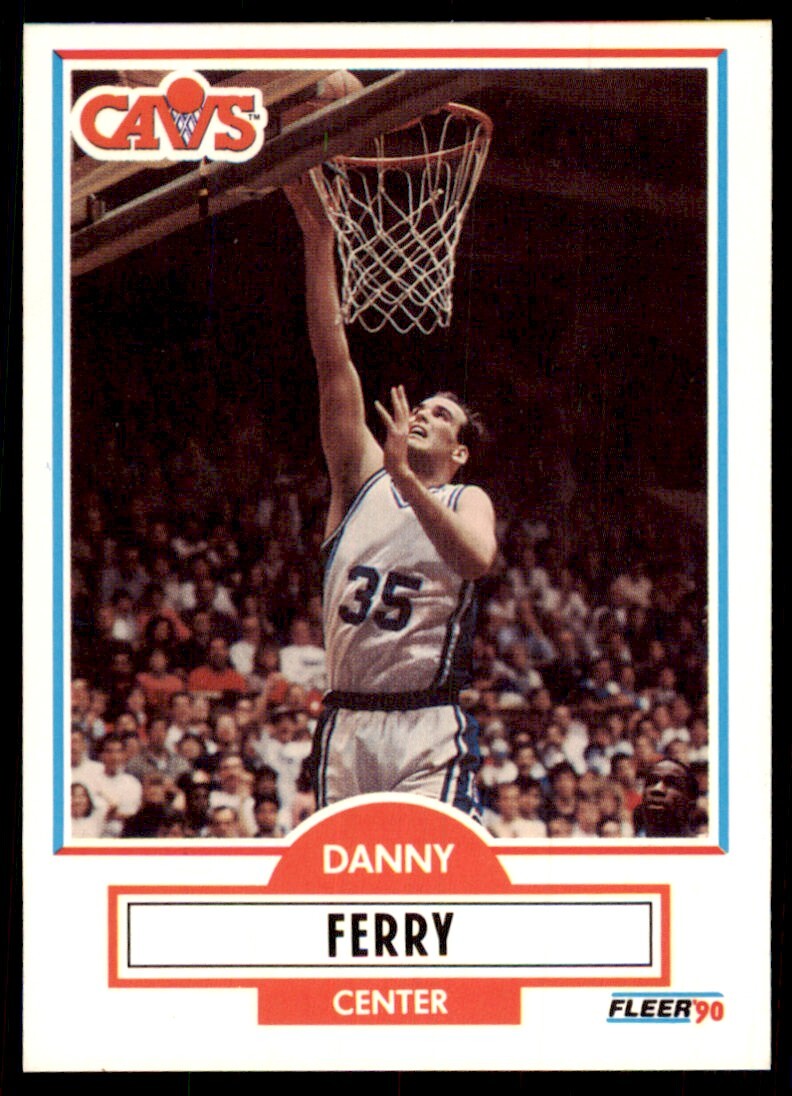 1990-91 Fleer Cards. Danny Ferry Basketball Cards. #33