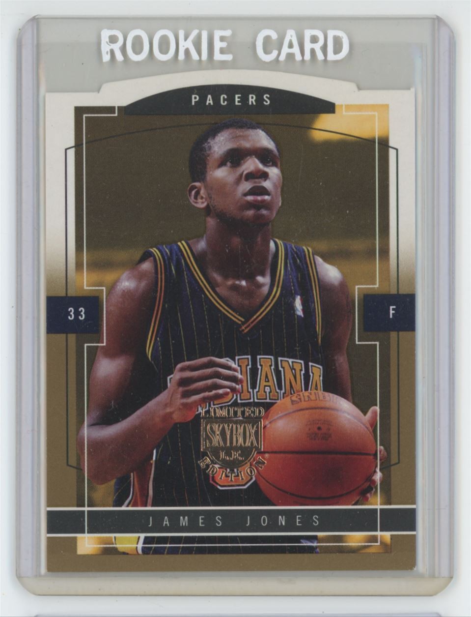 2003-04 SkyBox Limited Edition James Jones Basketball Card 013/150 Indiana