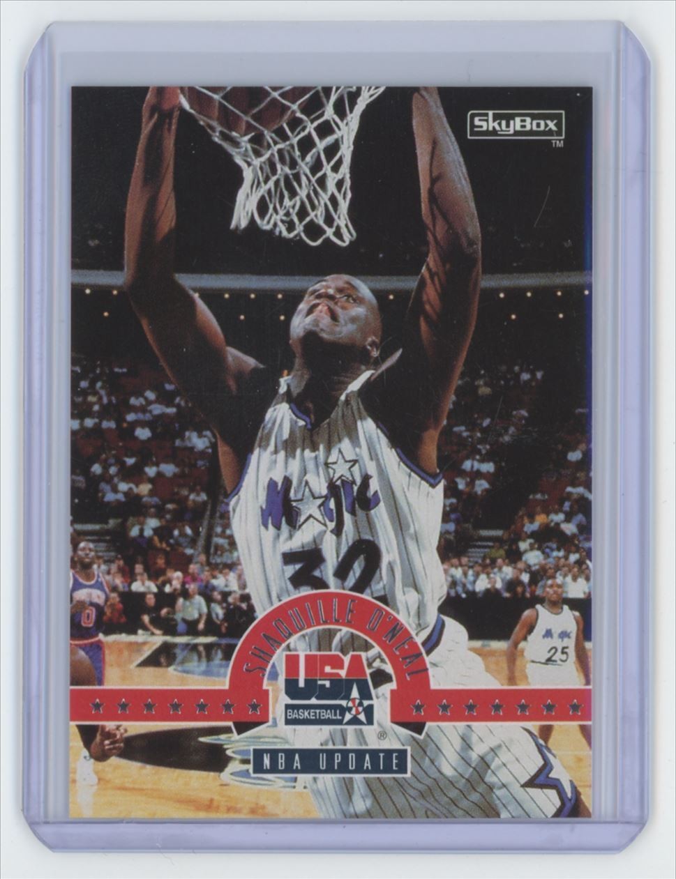 1993-94 SkyBox Shaquille O'Neal Basketball Card Orlando Magic #70