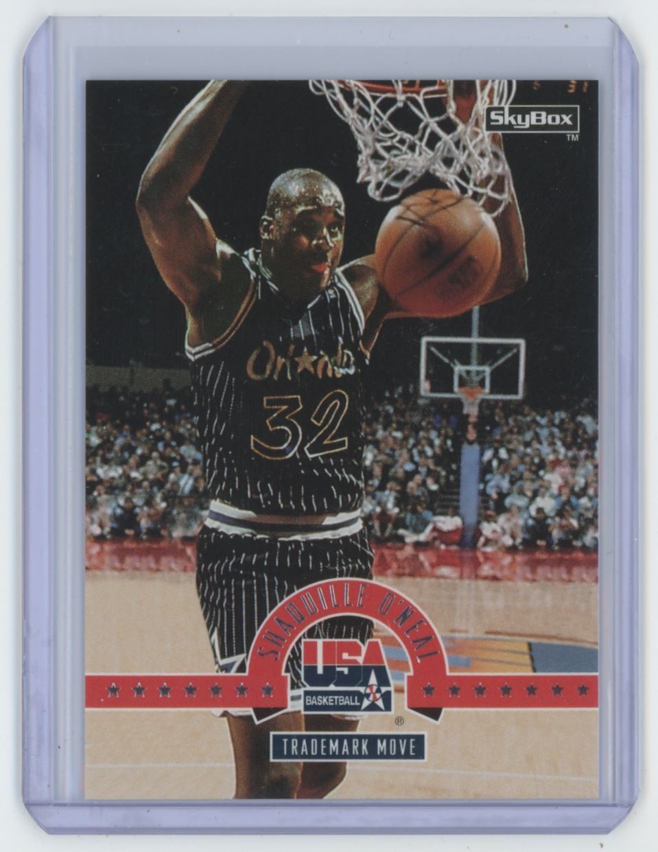 1994-95 SkyBox Shaquille O'Neal Basketball Card Indiana Pacers #71