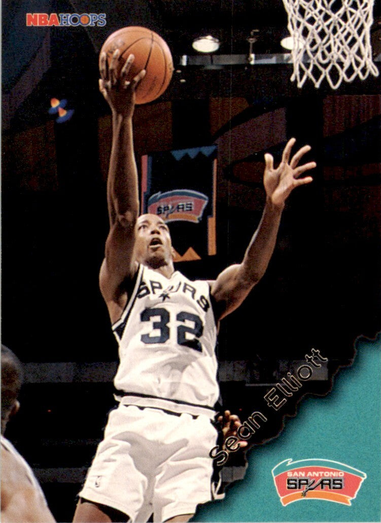 1996-97 NBA Hoops Sean Elliott Basketball Cards #140