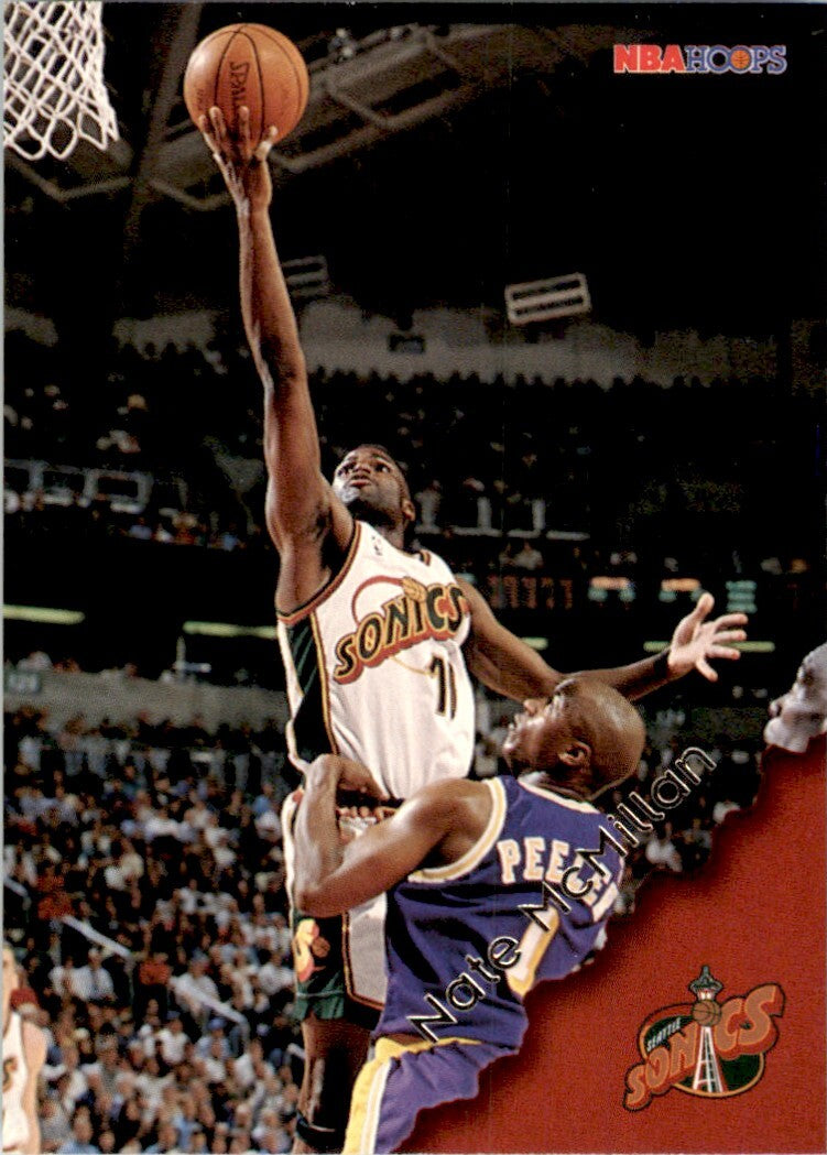 1996-97 NBA Hoops Nate McMillan Basketball Cards #148
