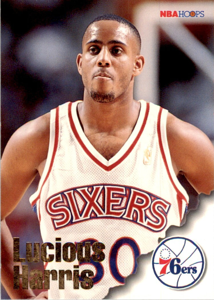 1996-97 NBA Hoops Lucious Harris Basketball Cards #231