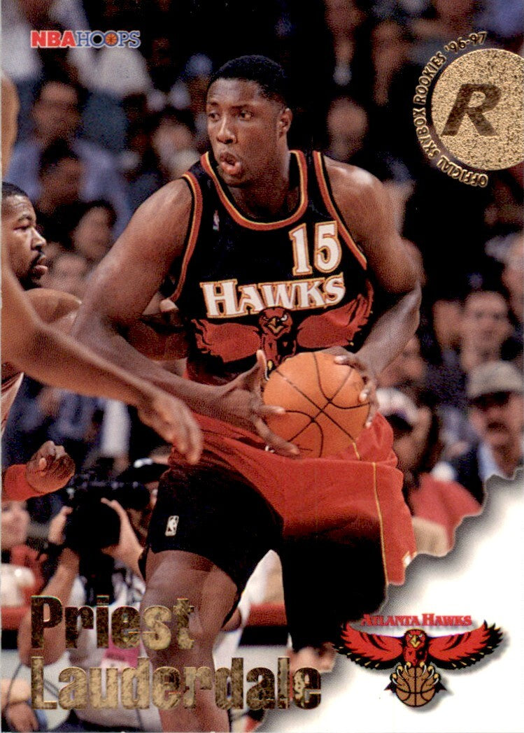 1996-97 NBA Hoops Priest Lauderdale Basketball Cards #298