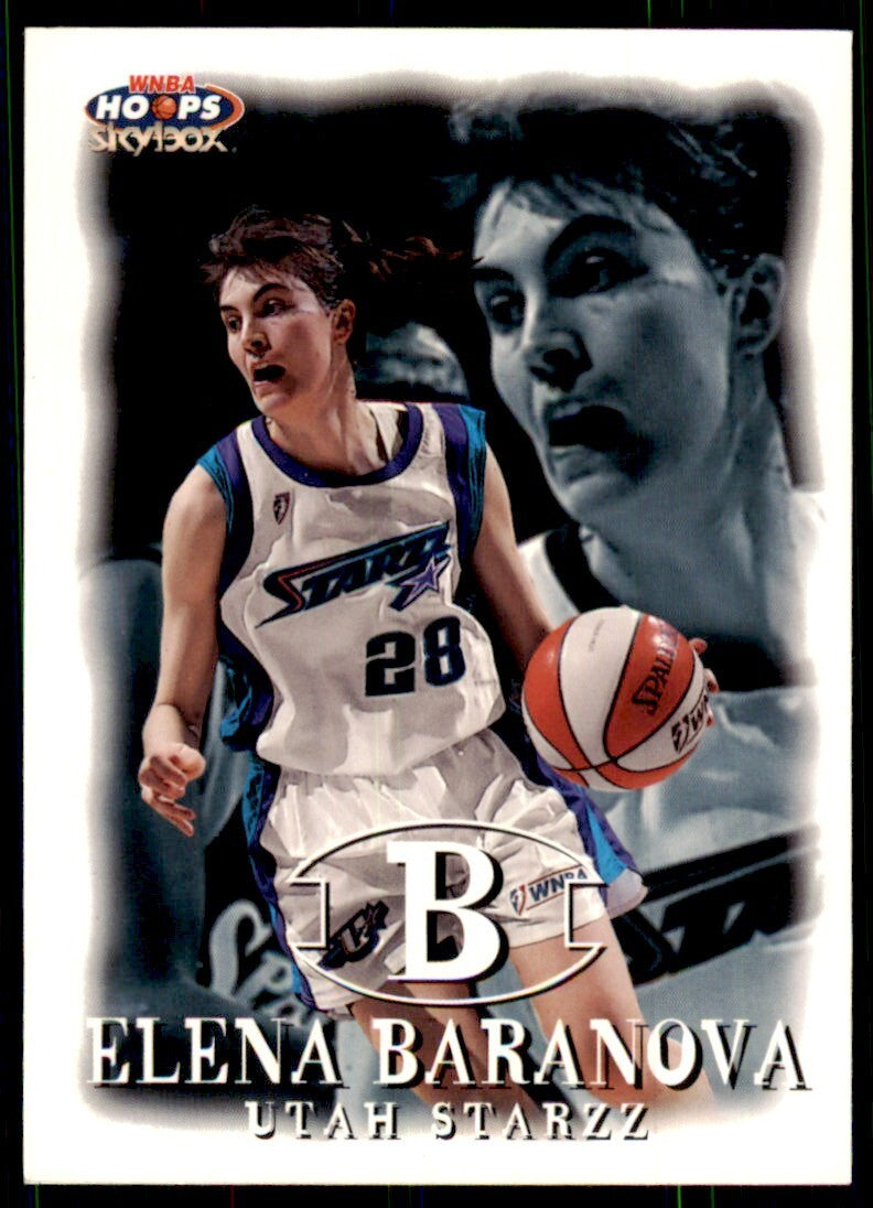 1999-00 Hoops WNBA Elena Baranova Basketball Cards #81
