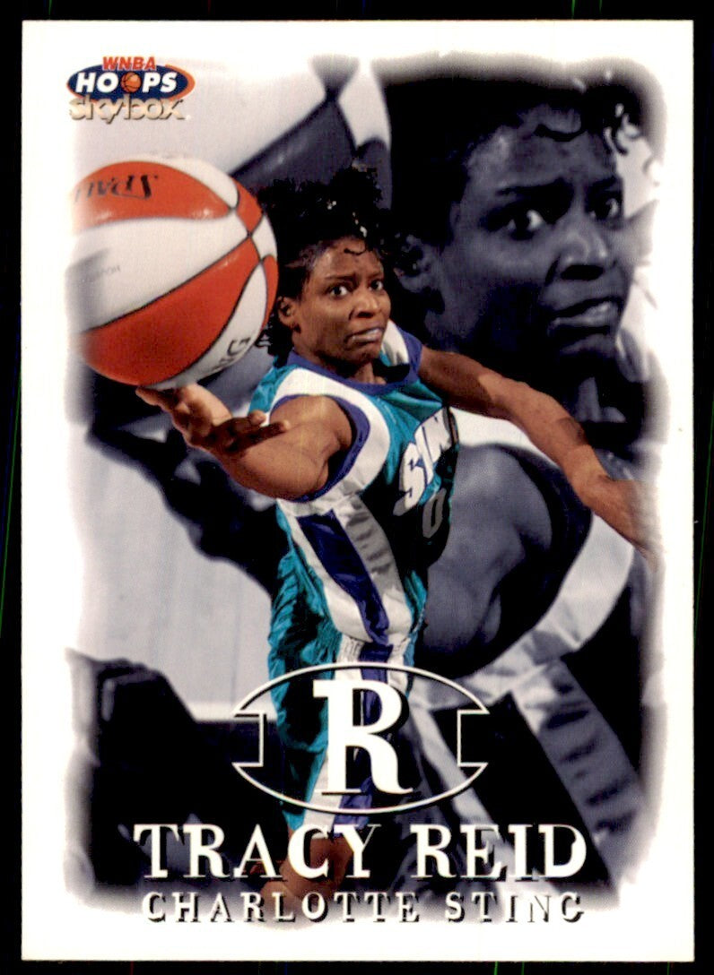 1999-00 Hoops WNBA Tracy Reid A Basketball Cards #36