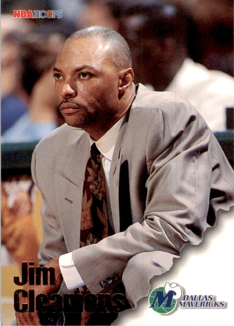 1996-97 NBA Hoops Jim Cleamons Basketball Cards #254