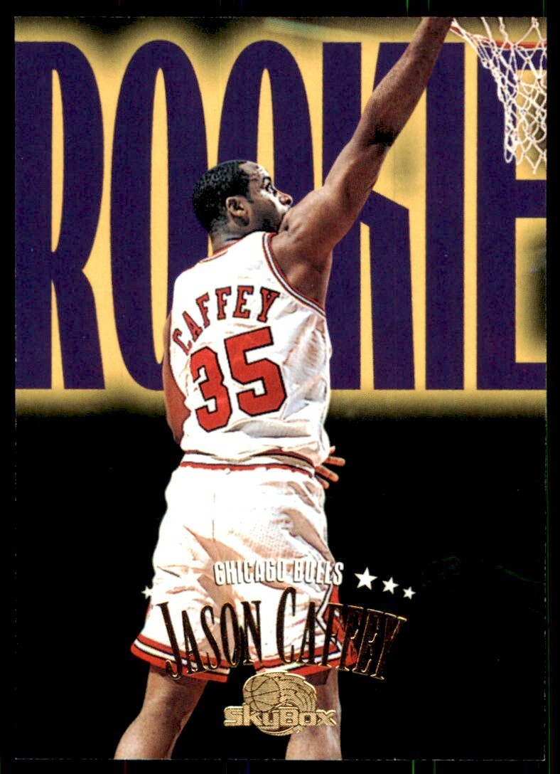 1996-97 SkyBox Jason Caffey Rookie Basketball Cards #222