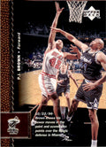 1996-97 Upper Deck P.J. Brown Basketball Cards #242
