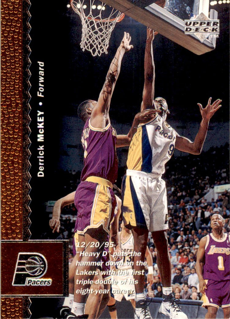 1996-97 Upper Deck Derrick McKey Basketball Cards #51