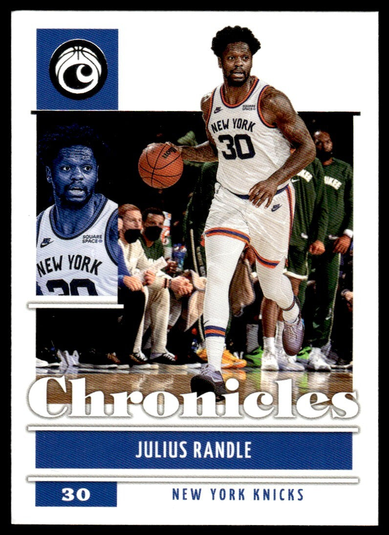 2021-22 Panini Chronicles Basketball Card Julius Randle New York Knicks #16