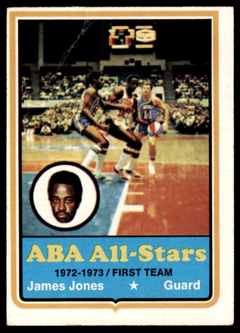 1973-74 Topps Baseball Card (Damaged) James Jones Utah Stars #260