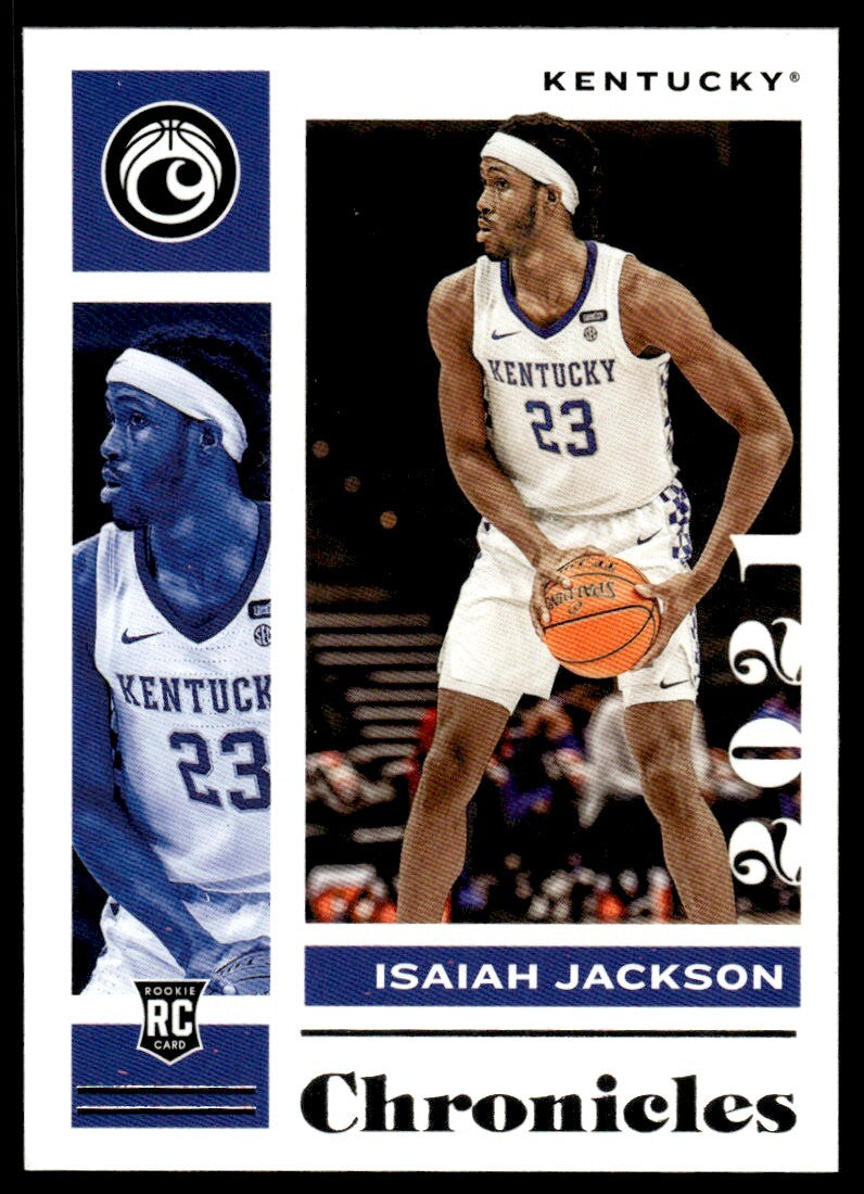 2021-22 Panini Chronicles Basketball Card Isaiah Jackson Kentucky Wildcats #17