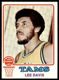 1973-74 Topps Baseball Card Lee Davis C Memphis Tams #253