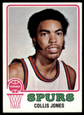 1973-74 Topps Baseball Card Collis Jones San Antonio Spurs #246