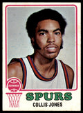 1973-74 Topps Baseball Card Collis Jones D San Antonio Spurs #246