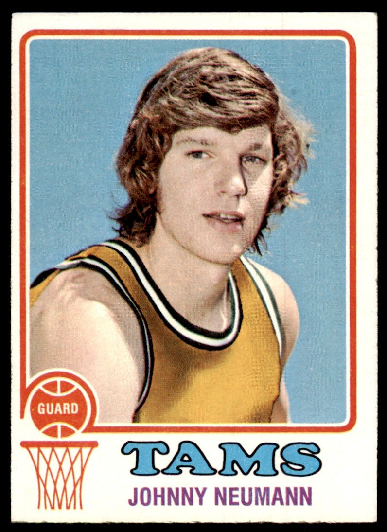 1973-74 Topps Baseball Card Johnny Neumann C Memphis Tams #243