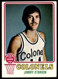 1973-74 Topps Basketball Card Jimmy O'Brien A Kentucky Colonels #241
