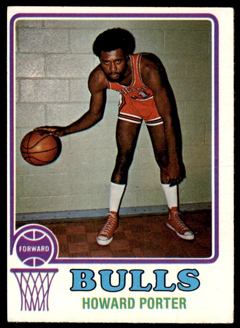 1973-74 Topps Basketball Card Howard Porter Chicago Bulls #167