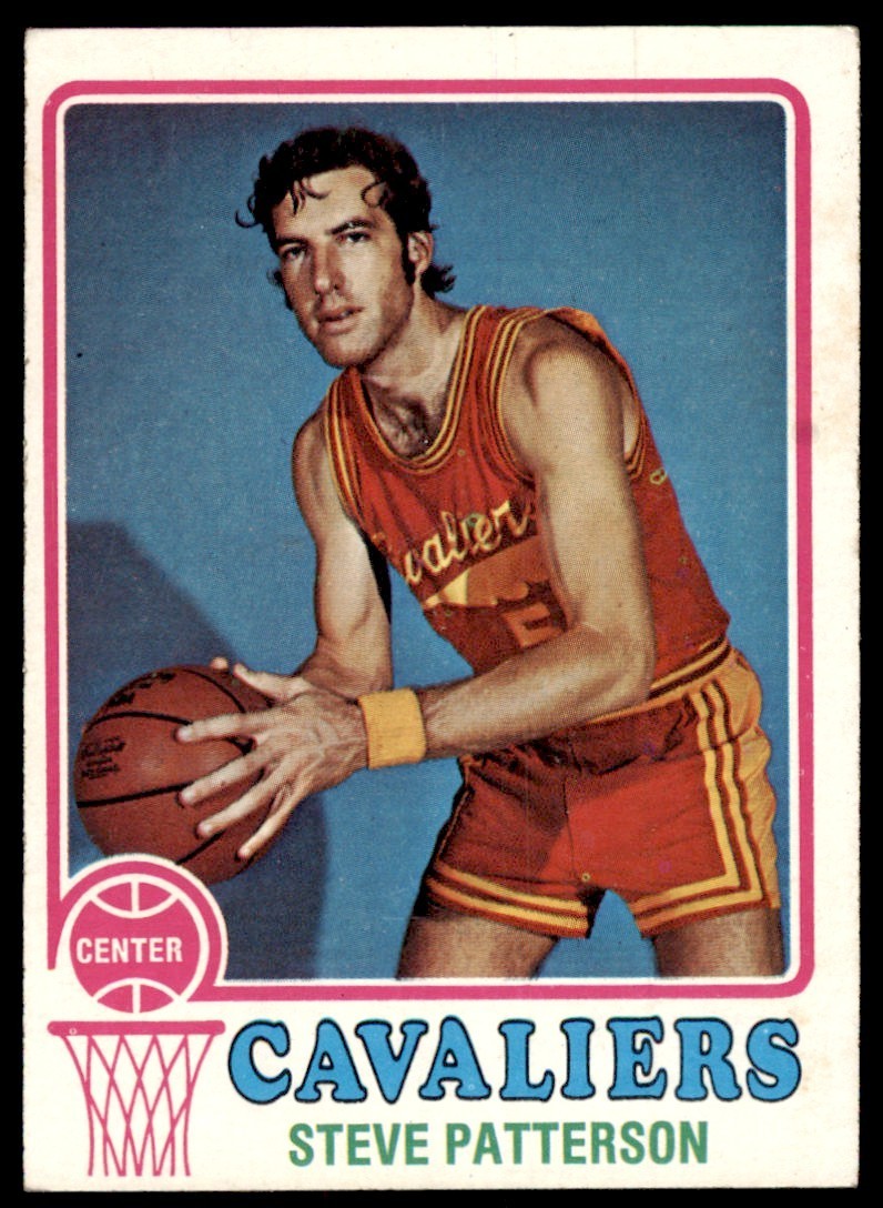 1973-74 Topps Baseball Card Steve Patterson A Cleveland Cavaliers #73