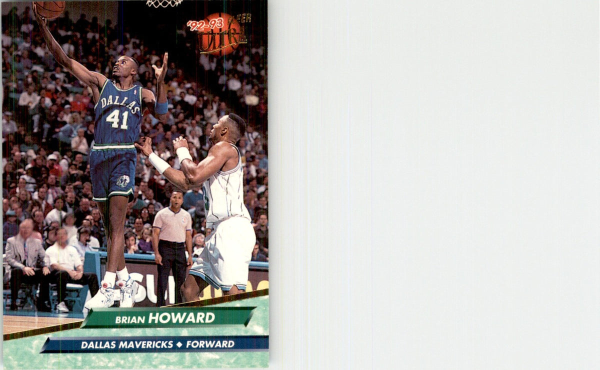 1992-93 Fleer Ultra Brian Howard Basketball Cards #247