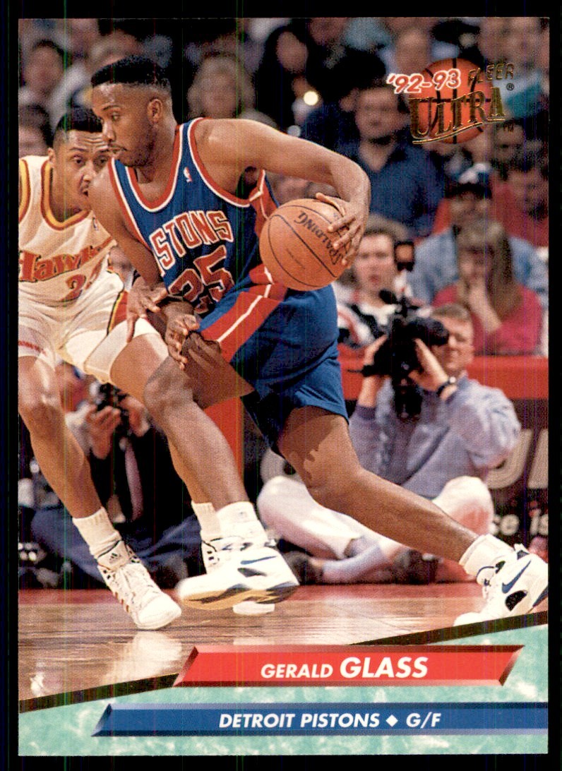 1992-93 Fleer Ultra Gerald Gllass Basketball Cards #257