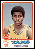 1973-74 Topps Basketball Card Wilbert Jones A Memphis Tams #221