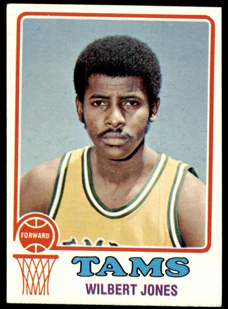 1973-74 Topps Basketball Card Wilbert Jones E Memphis Tams #221