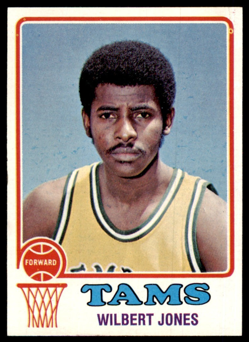1973-74 Topps Basketball Card Wilbert Jones F Memphis Tams #221