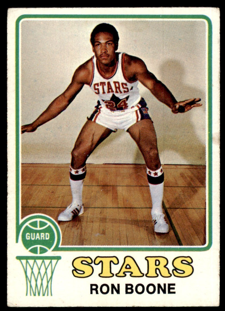 1973-74 Topps Basketball Card Ron Boone Utah Stars #217