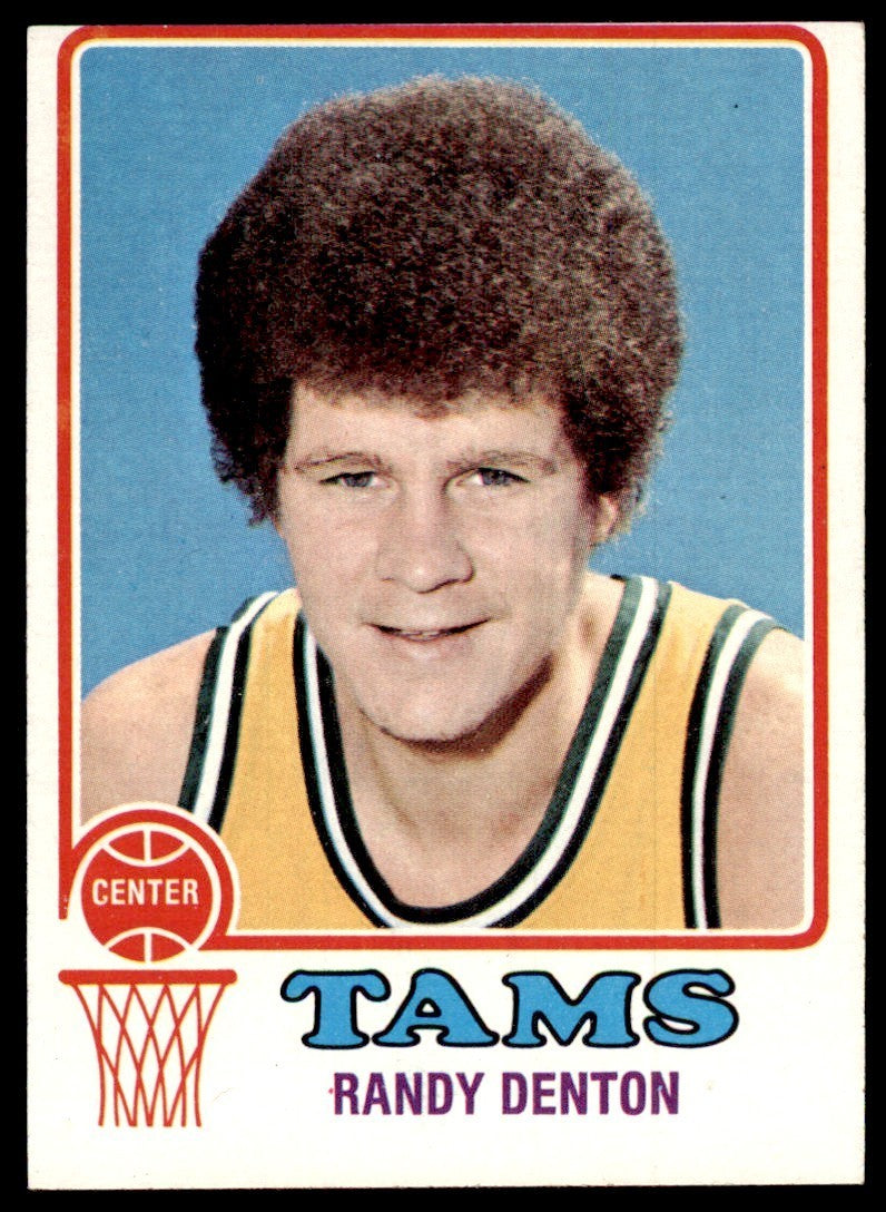 1973-74 Topps Basketball Card Randy Denton B Memphis Tams #211