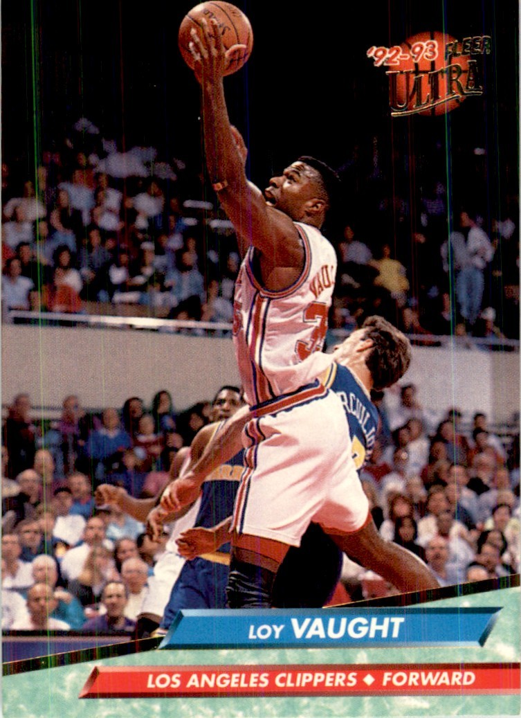 1992-93 Fleer Ultra Loy Vaught Basketball Cards #88