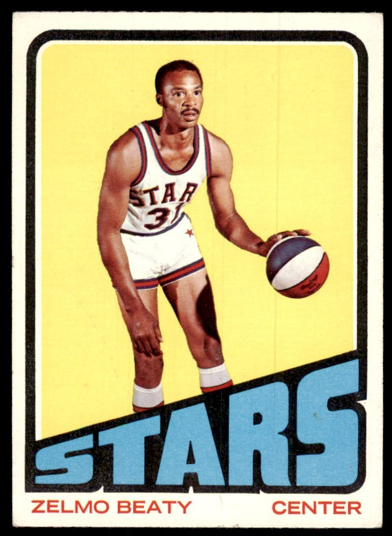 1972-73 Topps Basketball Card (Damaged) Zelmo Beaty A Utah Stars #220