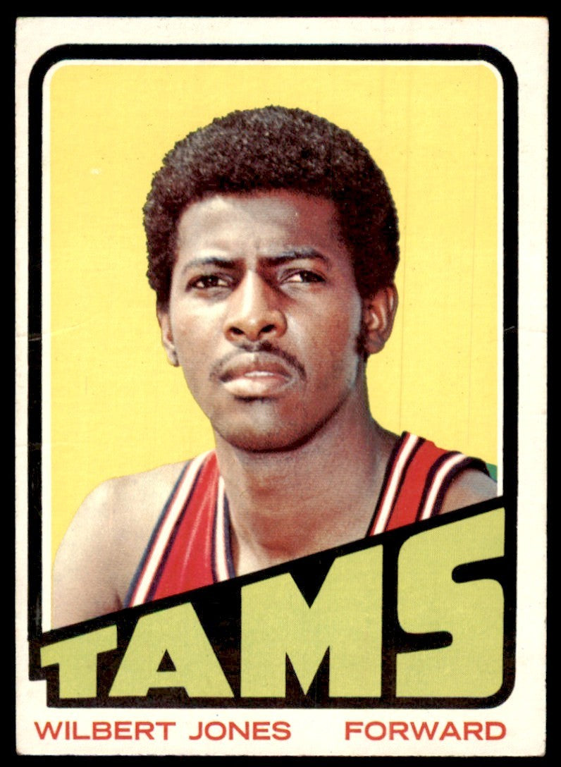 1972-73 Topps Basketball Card (Damaged) Wilbert Jones Memphis Tams #193