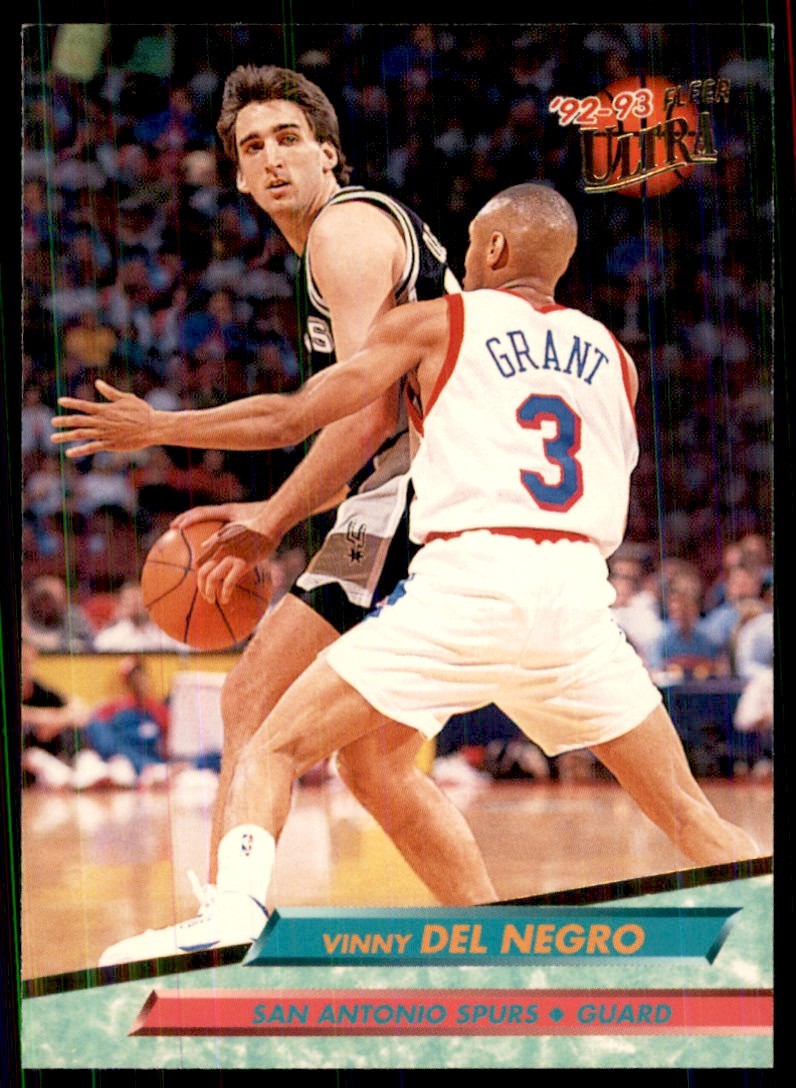 1992-93 Fleer-Ultra Vinny Del Negro Basketball Cards #354