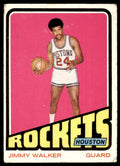 1972-73 Topps Basketball Card (Damaged) Jimmy Walker Houston Rockets #124