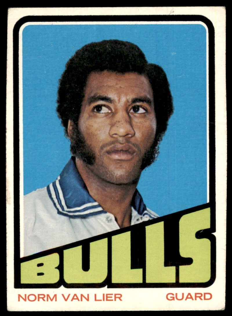 1972-73 Topps Basketball Card (Damaged) Norm Van Lier Chicago Bulls #111