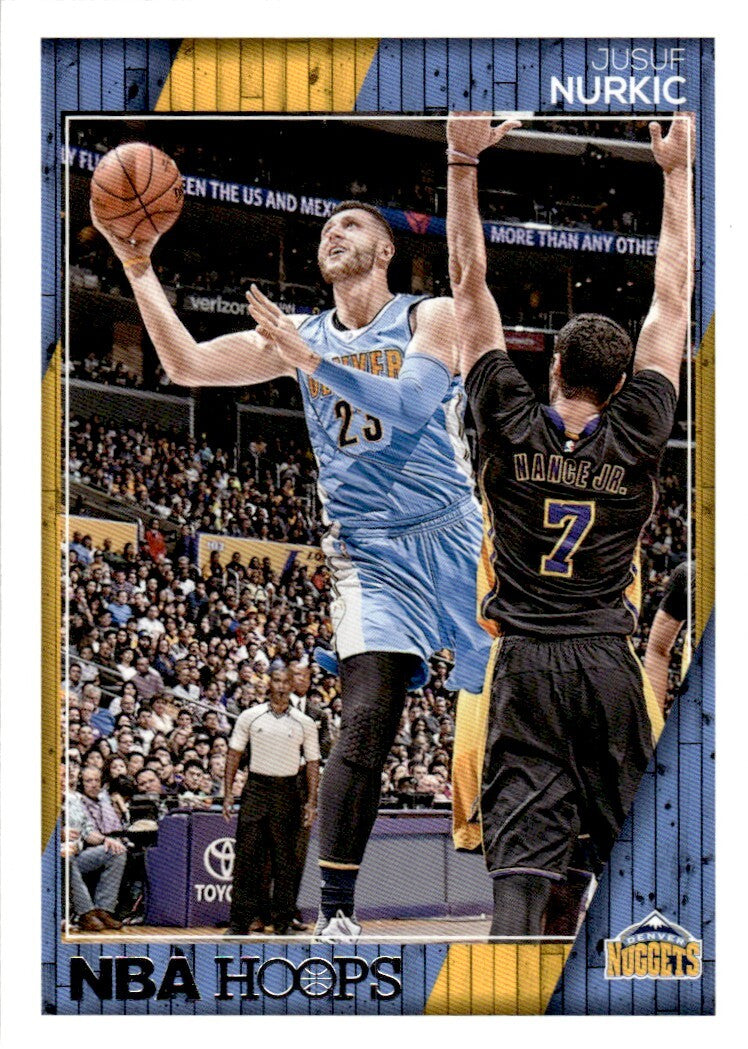 2016-17 Hoops Basketball Card Jusuf Nurkic Denver Nuggets #215