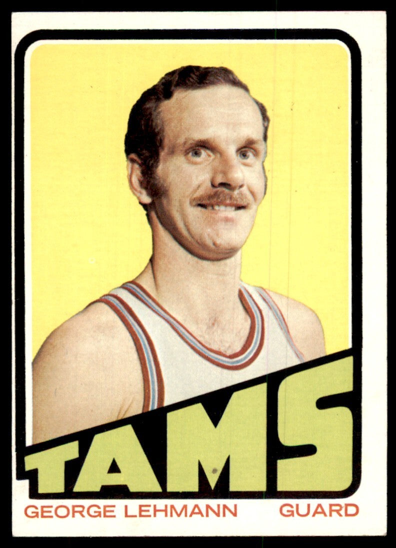 1972-73 Topps Basketball Card George Lehmann A Memphis Tams #211