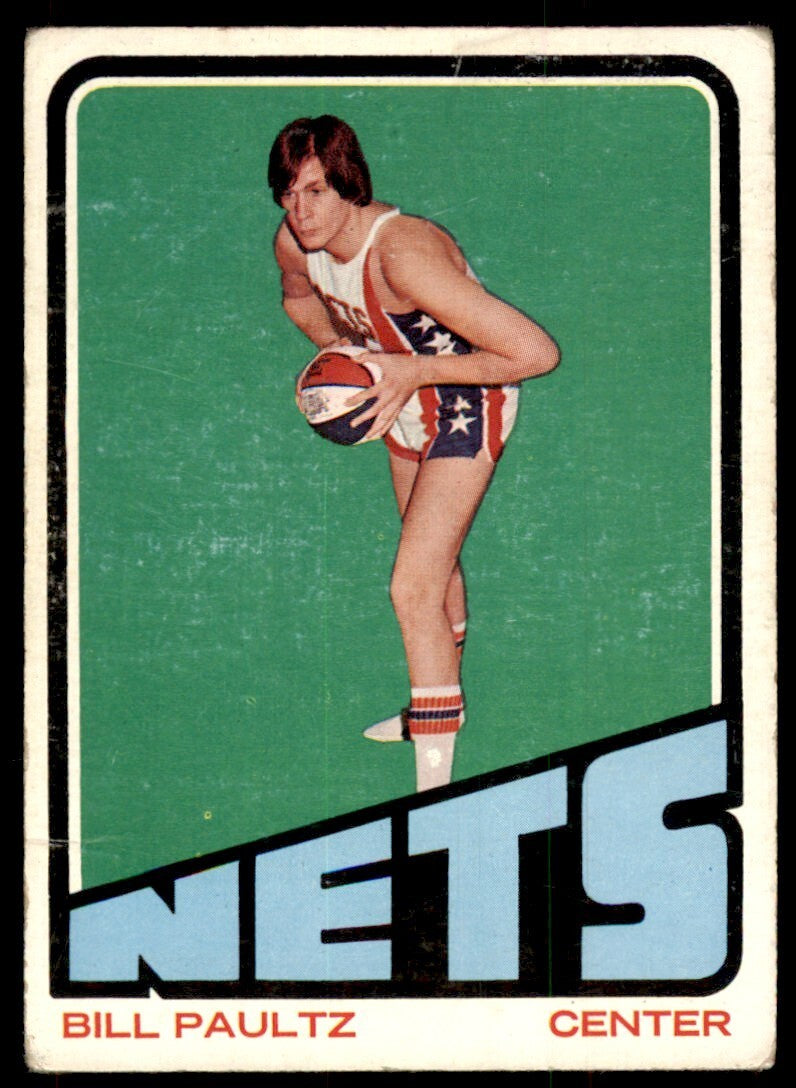 1972-73 Topps Basketball Card Billy Paultz C New York Nets #218