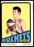 1972-73 Topps Basketball Card Dave Robisch Rookie B Denver Rockets #223