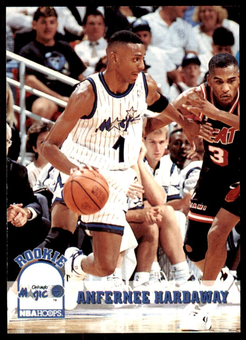 1993-94 NBA Hoops Anfernee Hardaway (100) Basketballl Cards #380