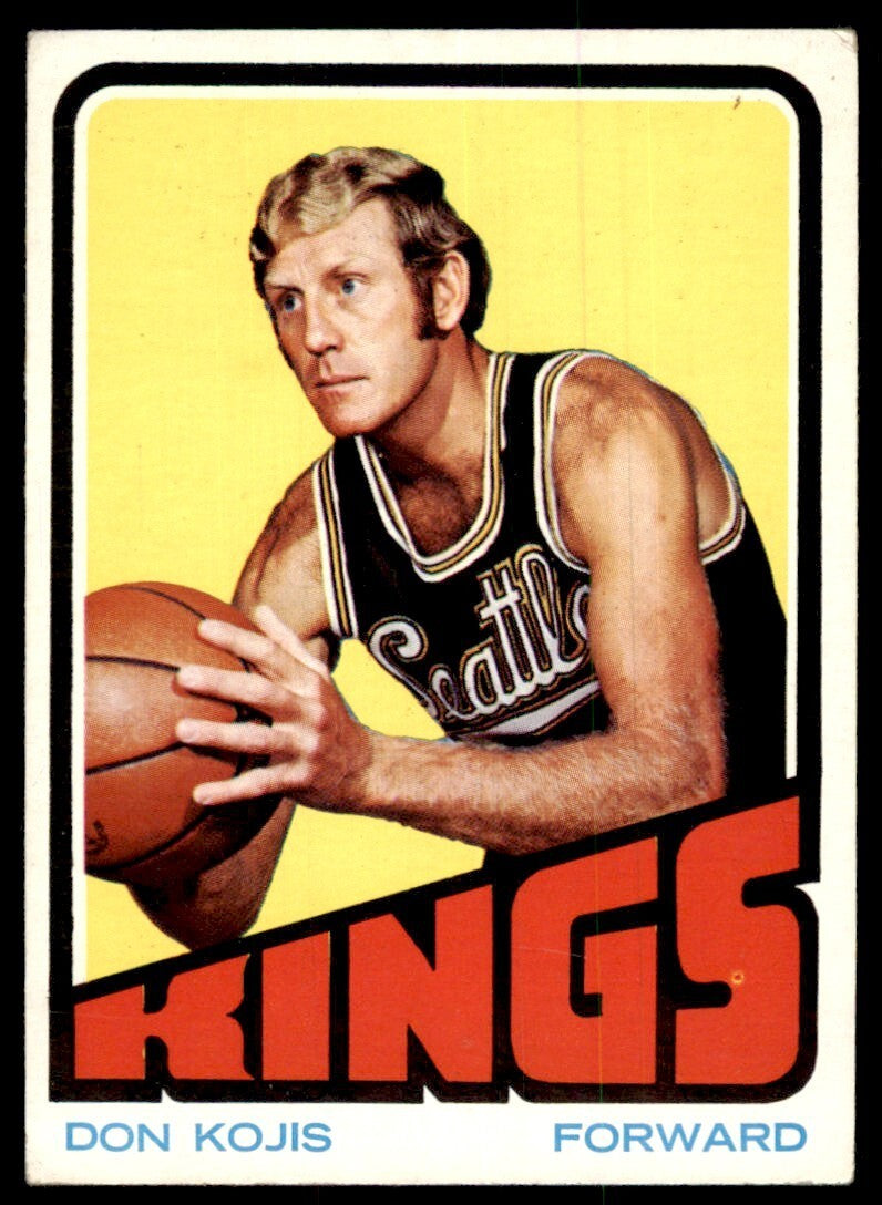 1972-73 Topps Basketball Card Don Kojis KC-Omaha Kings #116