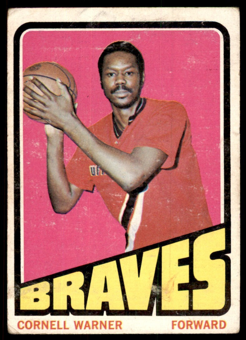 1972-73 Topps Basketball Card Cornell Warner Buffalo Braves #59