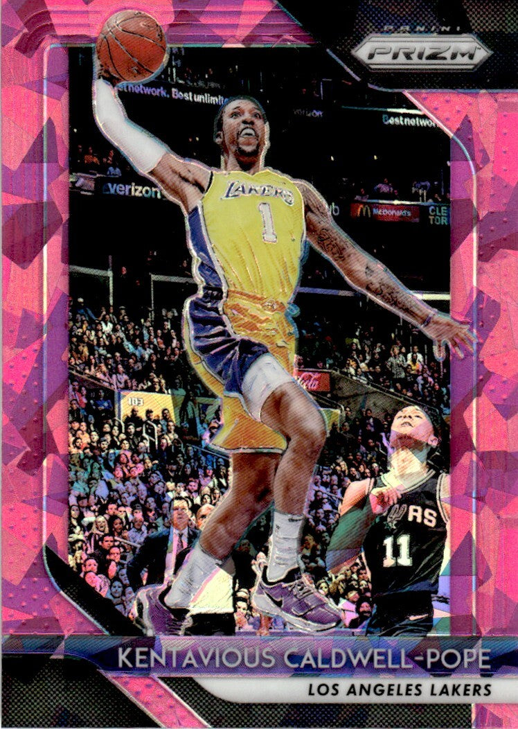 2018-19 Panini Prizm Basketball Card Kentavious Caldwell-Pope Los Angeles Lakers