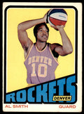 1972-73 Topps Basketball Card Al Smith Denver Rockets #196