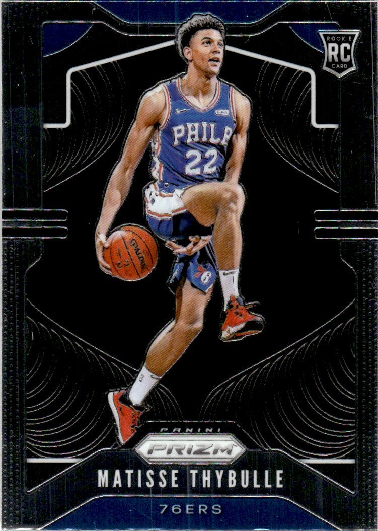 2019-20 Panini Prizm Basketball Card Matisse Thybulle Rookie D Philadelphia