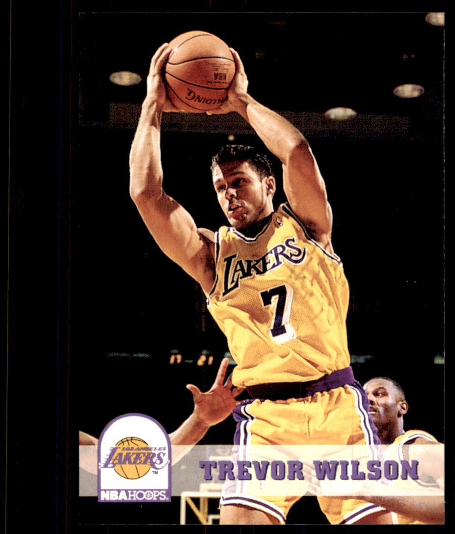 1993-94 NBA Hoops Trevor Wilson Basketball cards #357